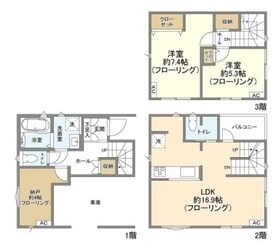 Kolet小平天神町の物件間取画像